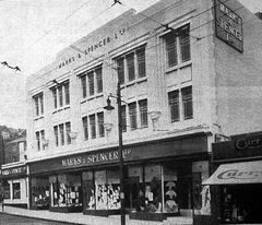 Marks-Spencer-Queens-Road.-1950s.